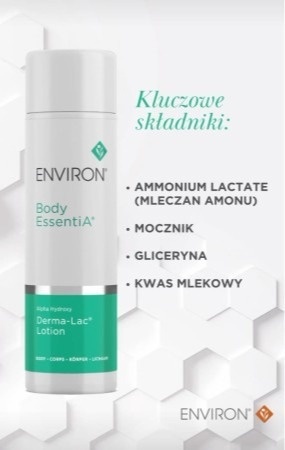 Environ Derma-Lac Lotion Produkt nawilżająco-wygładzający z kwasem mlekowym do twarzy i ciała 200 ml