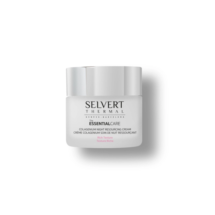 Selvert Thermal Colagenium Night Resourcing Cream Bogaty krem naprawczy na noc 50 ml