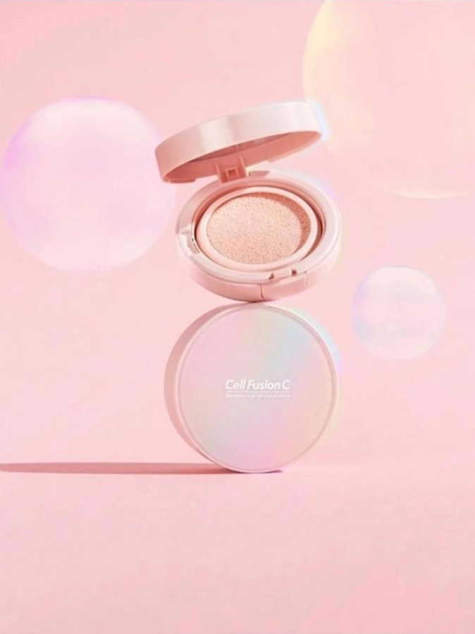 Cell Fusion C Toning Sun Cushion SPF 50+/PA ++++ Kompaktowy krem tonujący z filtrem przeciwsłonecznym 13 g