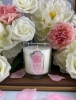 La Sultane De Saba Bougie Perfume Scented Candle Rose Świeca różana linia różana 165 g