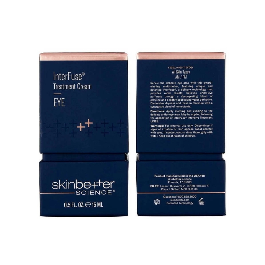 Skinbetter Science InterFuse Treatment Cream Eye Krem na okolicę oka 15 ml