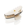 Balmain Pince à Cheveux Medium White/Black Klamerka do włosów M kremowo/czarna