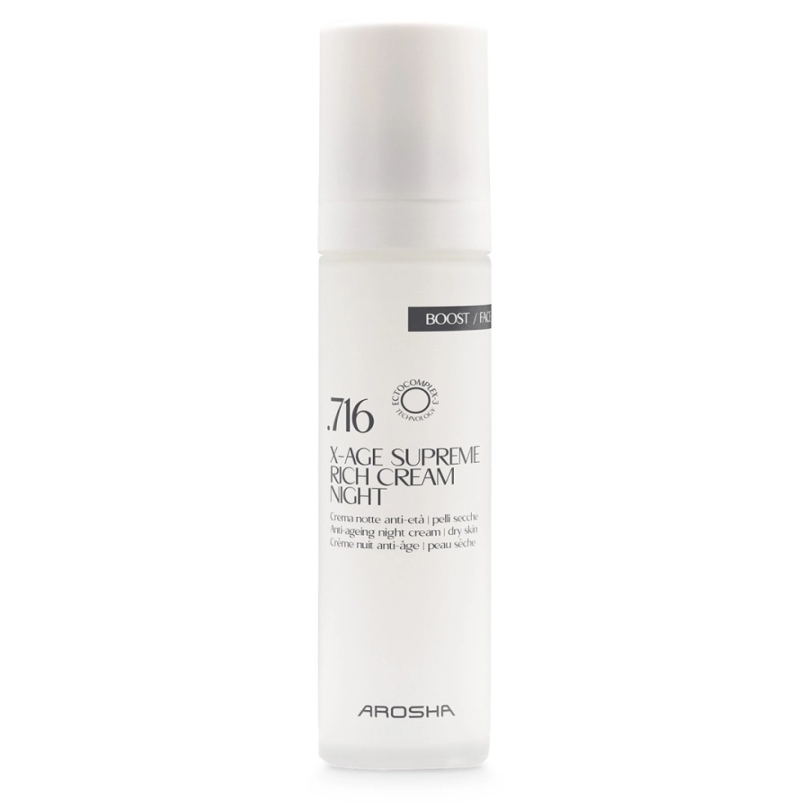 Arosha .716 X-AGE Supreme Rich Cream Night Krem przeciwstarzeniowy na noc dla skóry suchej 50 ml