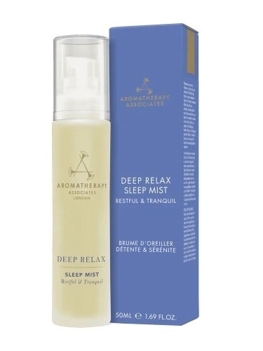 Aromatherapy Associates Deep Relax Sleep Mist Kojąca i relaksująca mgiełka ułatwiająca zasypianie 10 ml