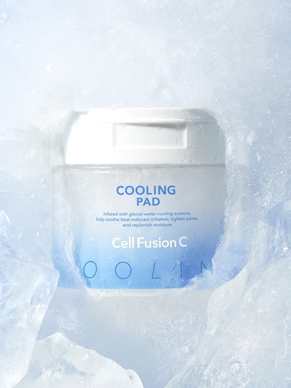 Cell Fusion C Cooling Pad Płatki chłodzące z wodą lodowcową 70 szt.