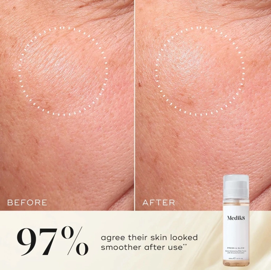Medik8 Press & Glow Tonik z 5,5% glukonolaktonem 200 ml