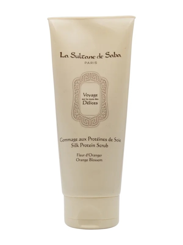 La Sultane de Saba Silk Protein Scrub Orange Blossom Jedwabny peeling kwiat pomarańczy 200 ml