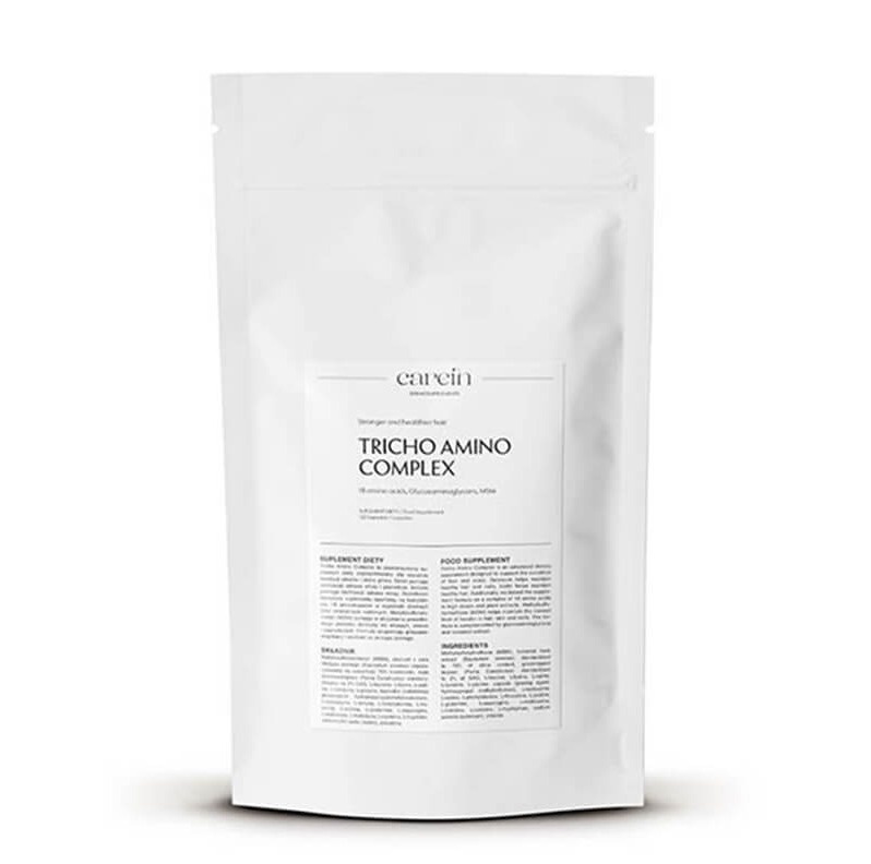 Carein Tricho Amino Complex - Refill Wzmocnienie cienkich, łamliwych włosów - uzupełnienie 120 kaps.