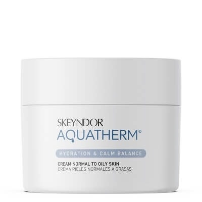 Skeyndor Aquatherm Cream Normal to Oily Skin Krem do skóry wrażliwej, tłustej i normalnej 50 ml