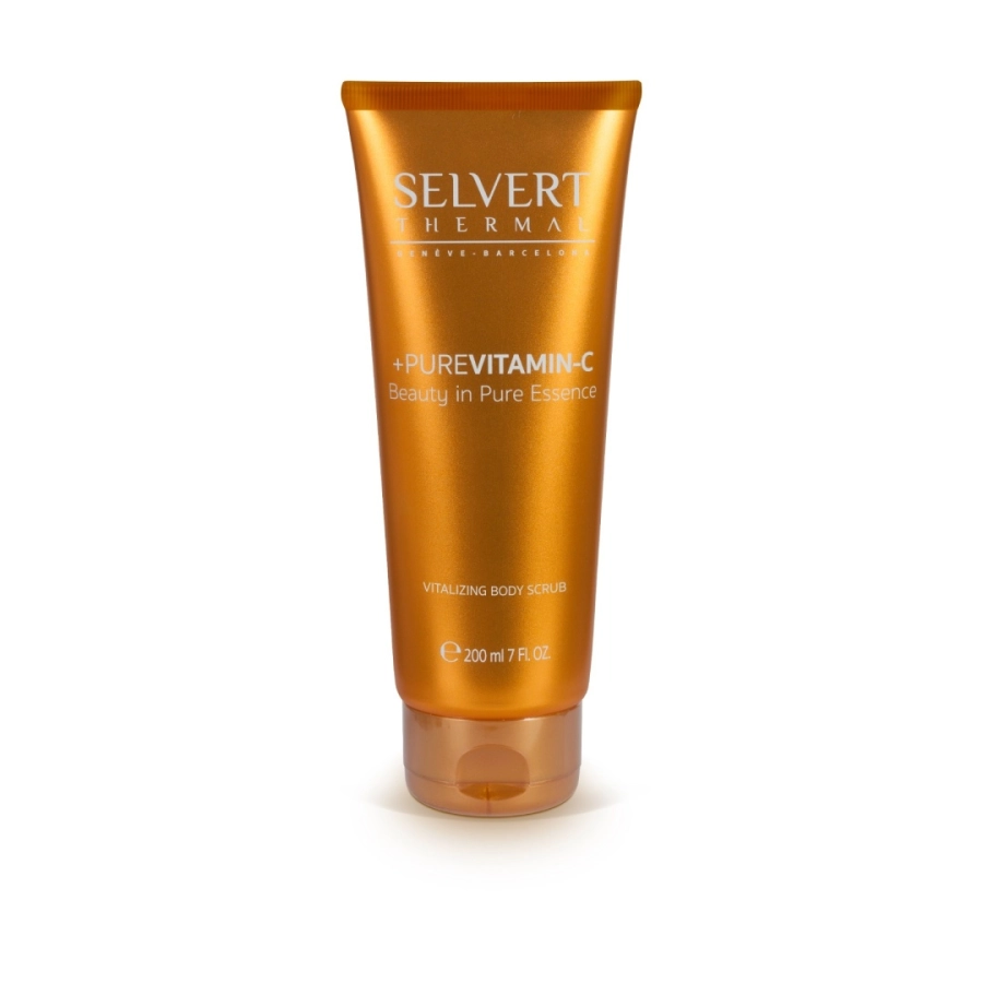 Selvert Thermal Vitalizing Body Scrub Witalizujący peeling do ciała w tubie 200 ml