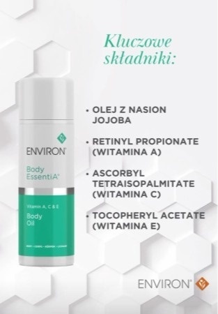 Environ Vitamin ACE Body Oil Intensywnie witaminowy olejek do twarzy i ciała 100 ml