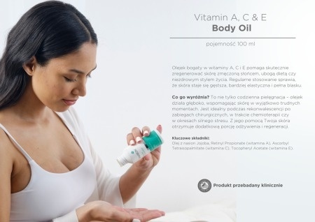 Environ Vitamin ACE Body Oil Intensywnie witaminowy olejek do twarzy i ciała 100 ml