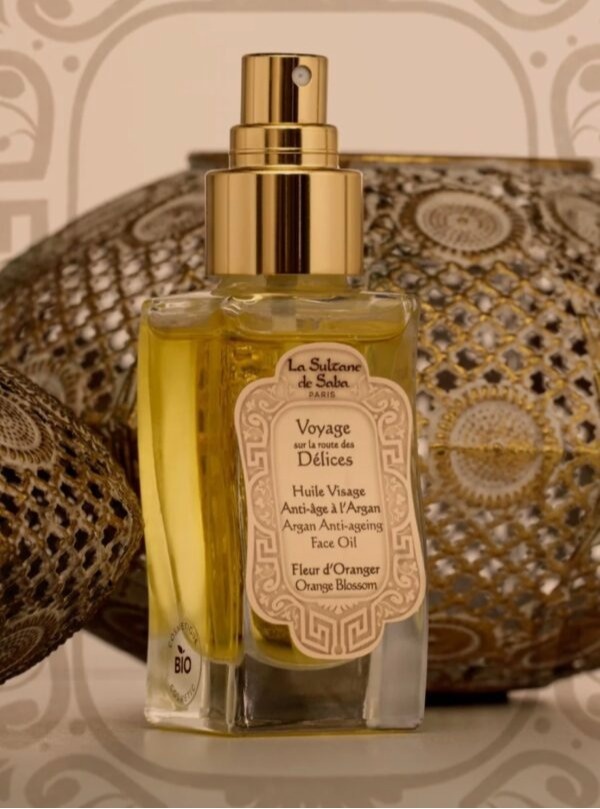 La Sultane de Saba Argan Anti-Ageing Face Oil Orange Blossom Olejek arganowy do twarzy 50 ml