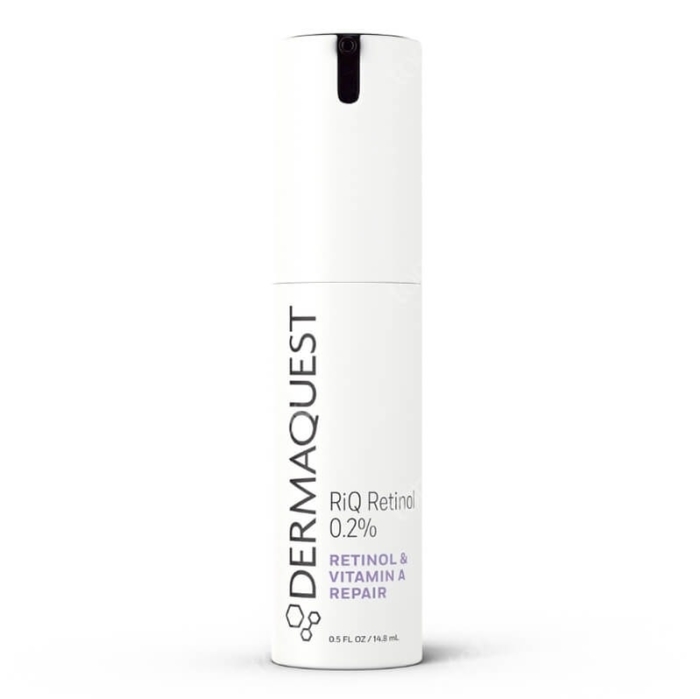 Dermaquest RiQ Retinol 0.2% Kompleks retinolu, retinalu, retinoinianu retinylu i linoleinianu retinylu 0.2% 14,8 ml