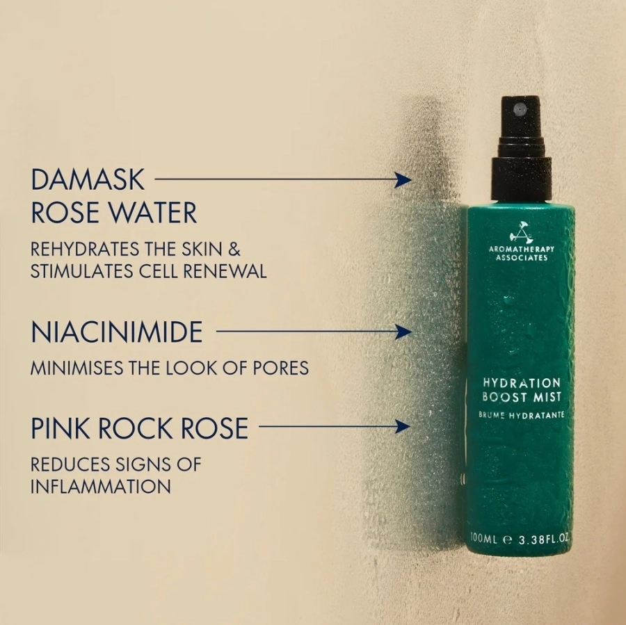 Aromatherapy Associates Hydrating Boost Mist Mgiełka zwiększająca nawilżenie 100 ml
