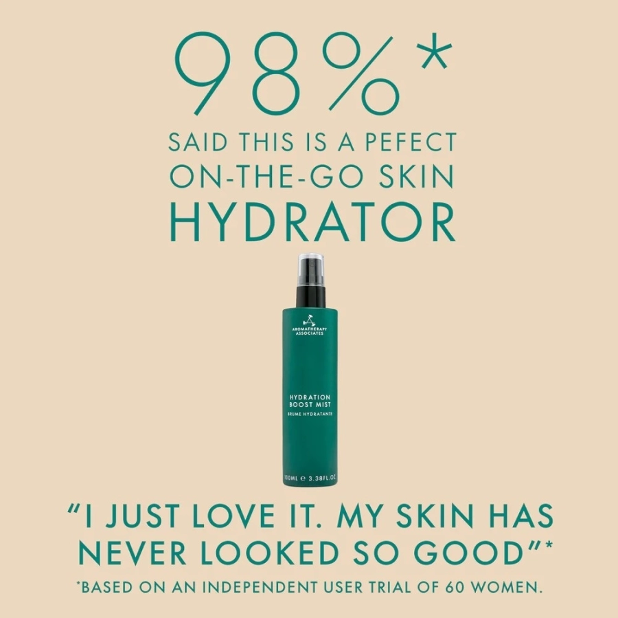 Aromatherapy Associates Hydrating Boost Mist Mgiełka zwiększająca nawilżenie 100 ml