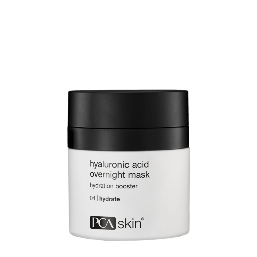 PCA Skin Hyaluronic Acid Overnight Mask Intensywnie odmładzająca i nawilżająca maska 48 g