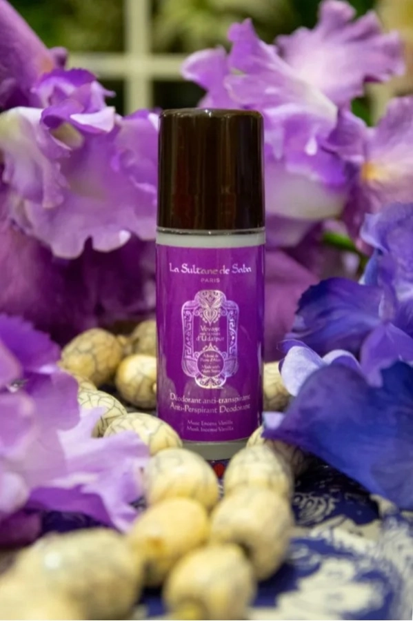 La Sultane de Saba Dezodorant Anti-Transpirant Udaipur Dezodorant piżmo kadzidło wanilia linia udaipur 50 ml