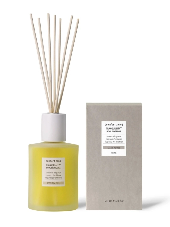 Comfort Zone Tranquillity Home Fragrance Dyfuzor zapachowy o zapachu słodkiej pomarańczy, drzewa sandałowego i róży 500 ml