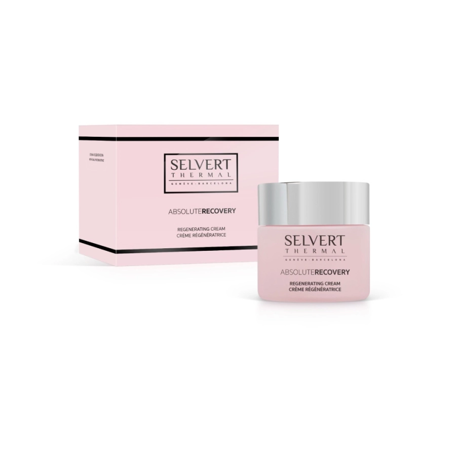 Selvert Thermal Regenerating Cream With Snail Protein Extract Cream Krem regenerujący z wyciągiem z białka ślimaka 50 ml