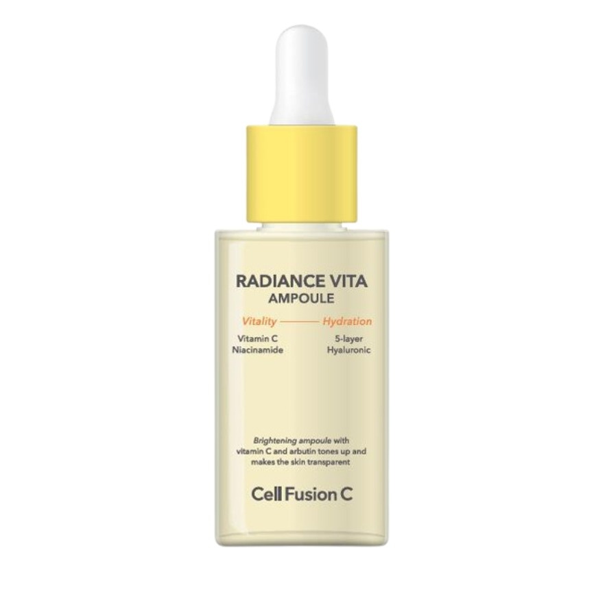 Cell Fusion C Radiance Vita Ampule Serum z witaminą C i arbutyną, wyrównujące i rozjaśniające koloryt skóry 30 ml