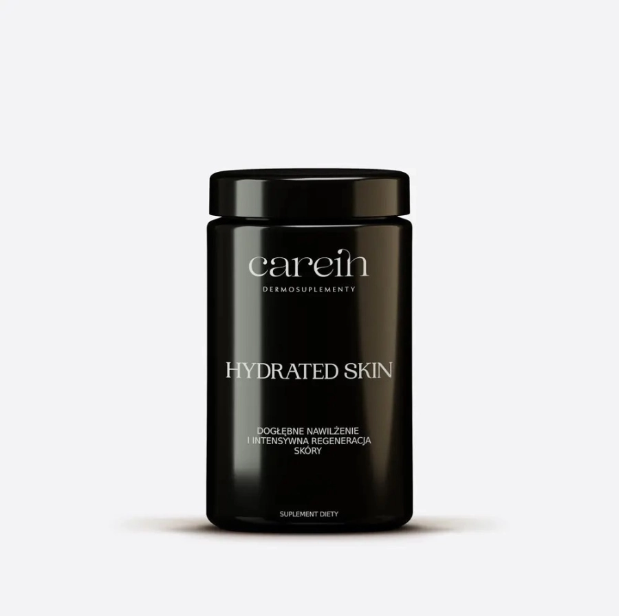 Carein Hydrated Skin Kuracja 30 dni Nawilżenie i odbudowa bariery skórnej 90 kaps.