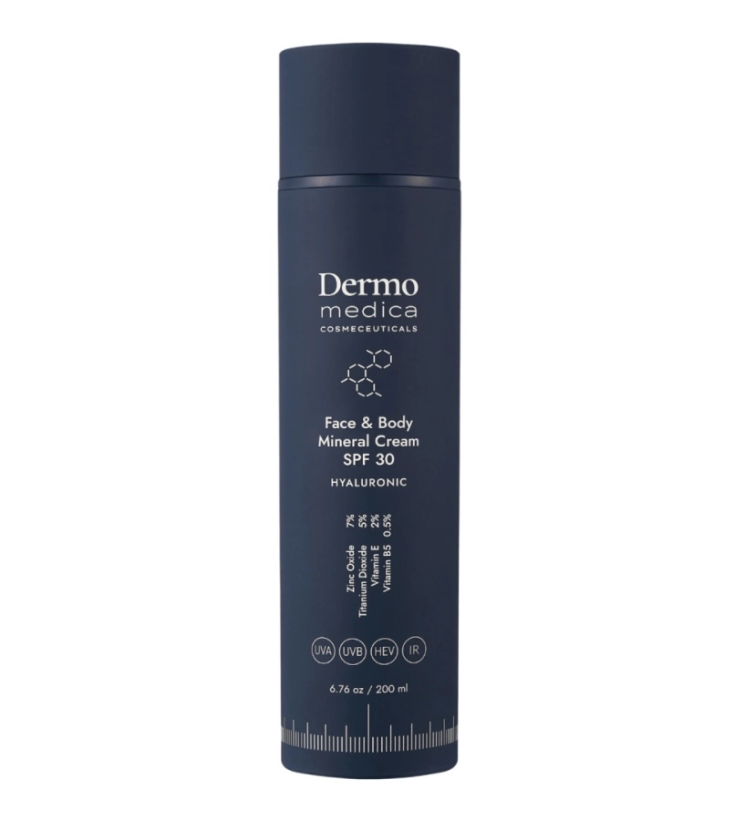 Dermomedica Face and Body Mineral Cream Krem fotoprotekcyjny do ciała SPF 30 200 ml