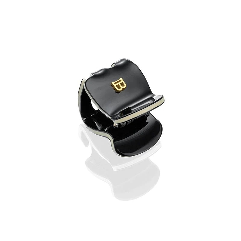 Balmain Pince à Cheveux Extra Small Black/White Klamerka do włosów XS czarno/biała 3 cm