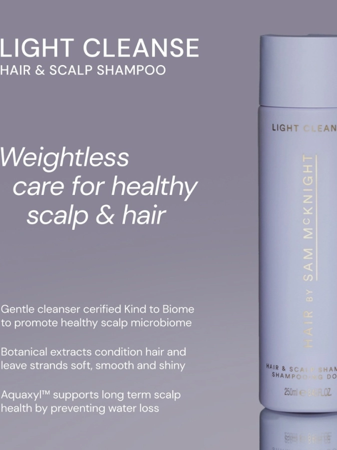 Hair by Sam McKnight Light Cleanse Hair & Scalp Shampoo Mini 100 ml
