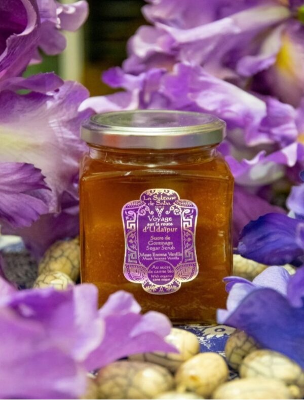 La Sultane de Saba Sucre de Gommage Sugar Scrub Udaipir Peeling cukrowy piżmo kadzidło wanilia 300 ml