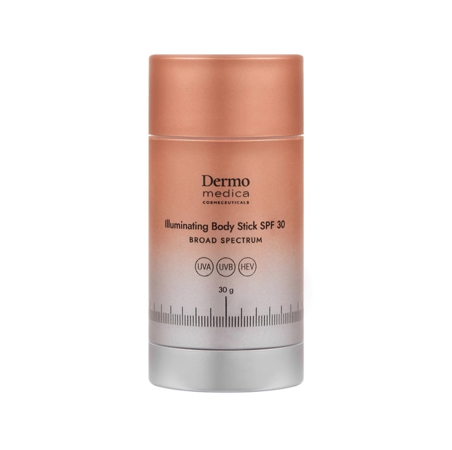 Dermomedica Illuminating Body Stick Luksusowy sztyft fotoprotekcyjny SPF 30