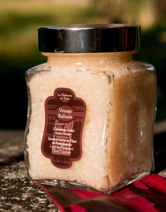 La Sultane de Saba Gommage Lulur Scrub Balinais Peeling Kwiat Lotosu i Frangipani 300 g