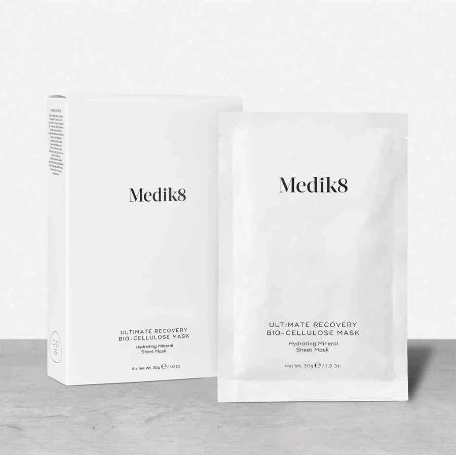 Medik8 Ultimate Recovery Bio-Cellulose Mask Regenerująca maseczka do twarzy 6 szt.
