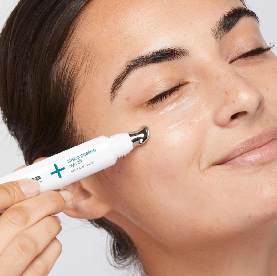Dermalogica Stress Positive Eye Lift Kremowo - żelowa aktywna maska redukująca obrzęki i opuchnięcia w okolicy oczu 25 ml