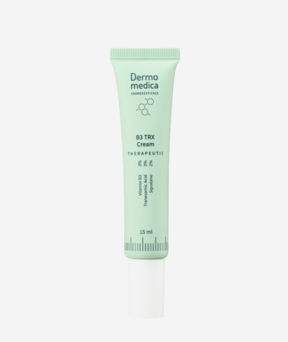 Dermomedica B3 TRX Cream Krem z niacynamidem (witaminą B3), kwasem traneksamowym i skwalanem 15 ml