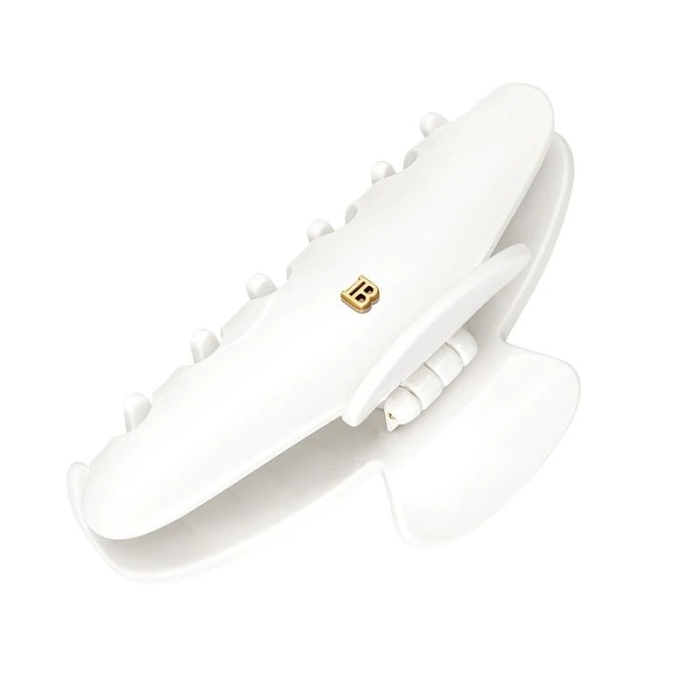 Balmain Pince à Cheveux Large White Klamerka do włosów L Biała duża 10 cm