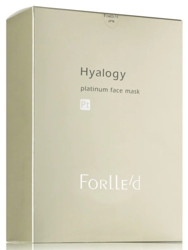 Forlled Hyalogy Platinum Face Mask Maska antyoksydacyjna na bazie platyny, modelująca kontur twarzy 5 szt.