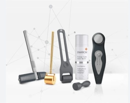Environ Cosmetic Gold Roll-CIT Pozłacany dermaroller do mezoterapii domowej 0,2 mm