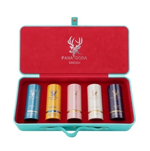 Pana Dora Zestaw miniatur Turkusowy Bestsellery kwiatowe 5x15 ml