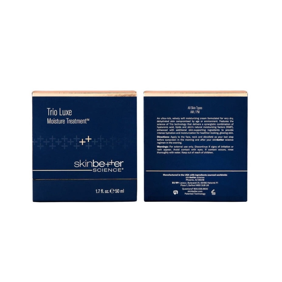 Skinbetter Science Trio Luxe Moisture Treatment Regenerująco - nawilżający krem o aksamitnym wykończeniu 50 ml