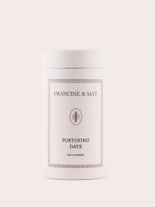 Francine & Mat Mleczny puder do kąpieli Portofino Date 280 g