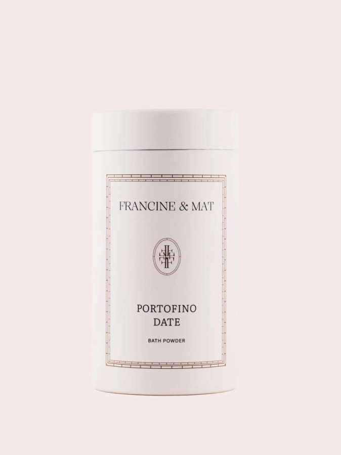 Francine & Mat Mleczny puder do kąpieli Portofino Date 280 g