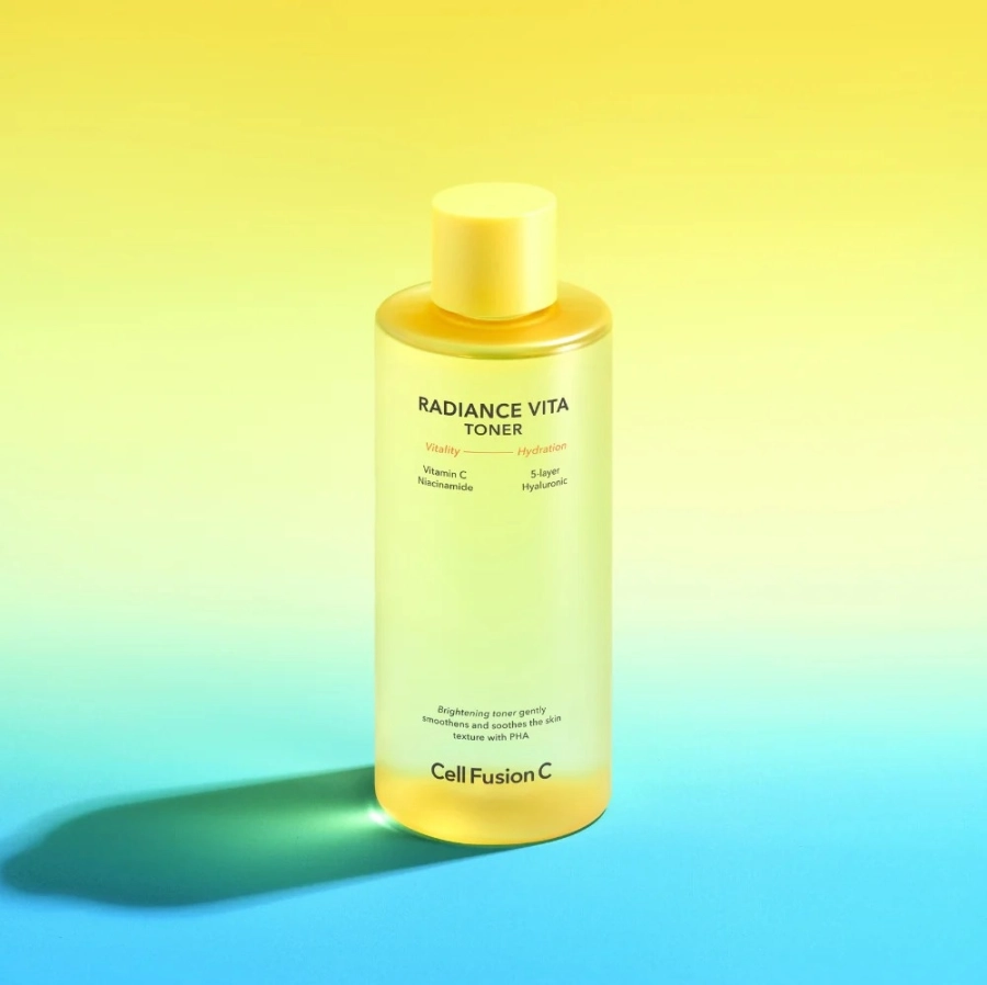 Cell Fusion C Radiance Vita Toner Rozświetlający tonik z glukonolaktonem 300 ml