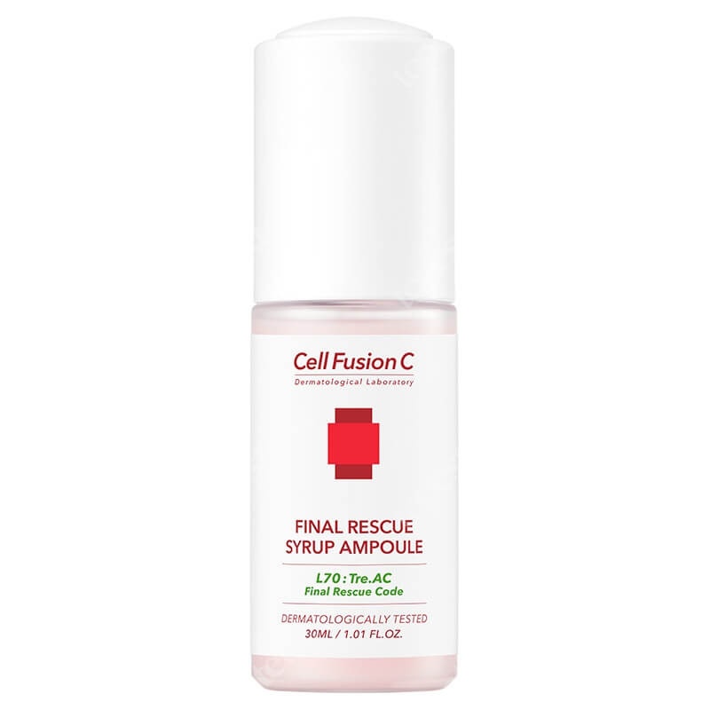 Cell Fusion C Final Rescue Syrup Ampule Różowy syrop łagodzący podrażnienia 30 ml