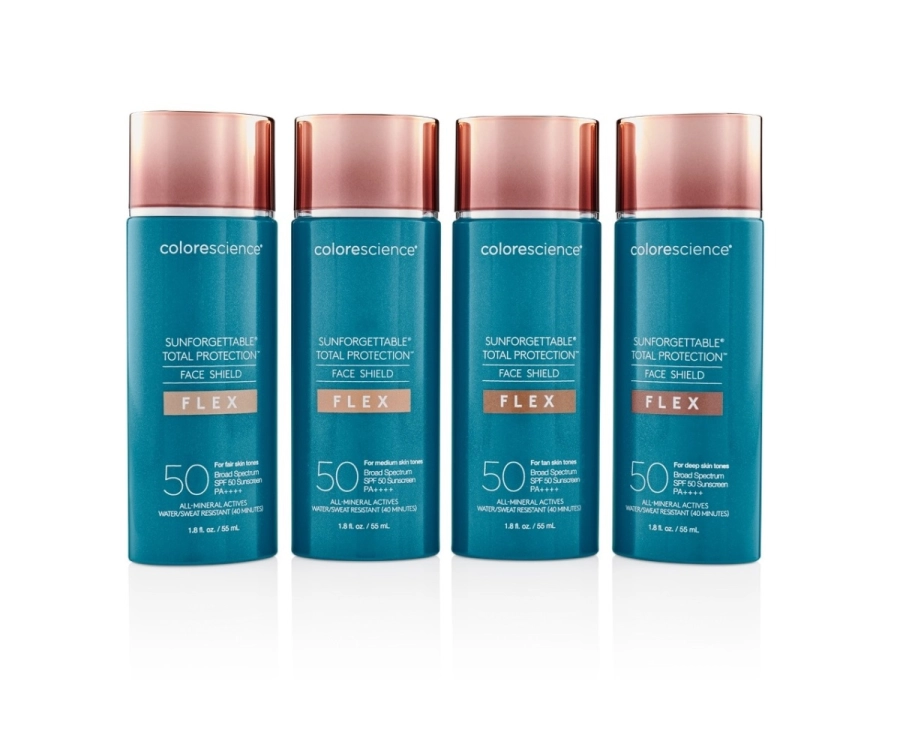 Colorescience Face Shield Flex SPF 50 Minerały w emulsji do twarzy (kolor Medium) 55 ml