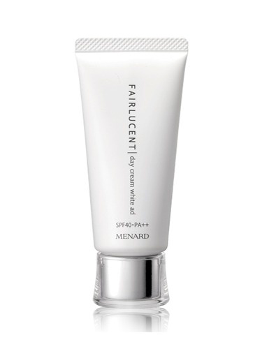 Menard Fairlucent Day Cream White SPF50 Lekki krem rozświetlający cerę na dzień 38 ml
