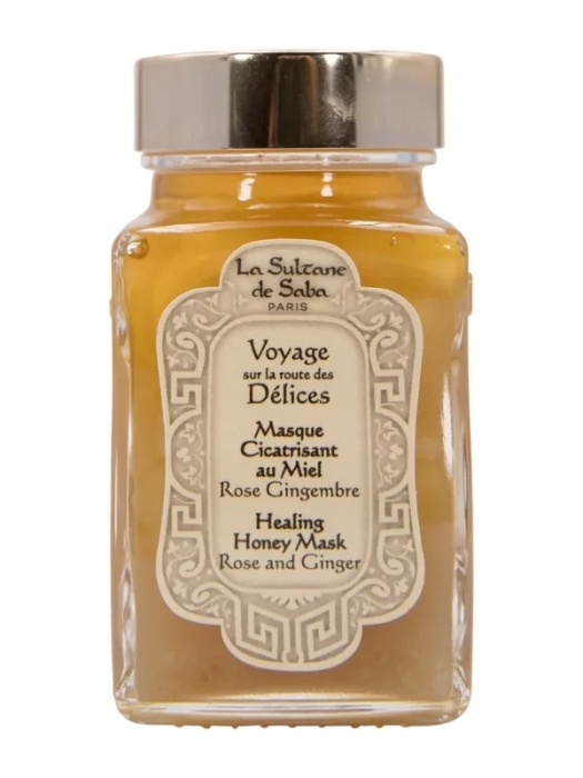 La Sultane de Saba Healing Honey Mask Rose and Ginger Maska lecznicza miód i róża 100 ml