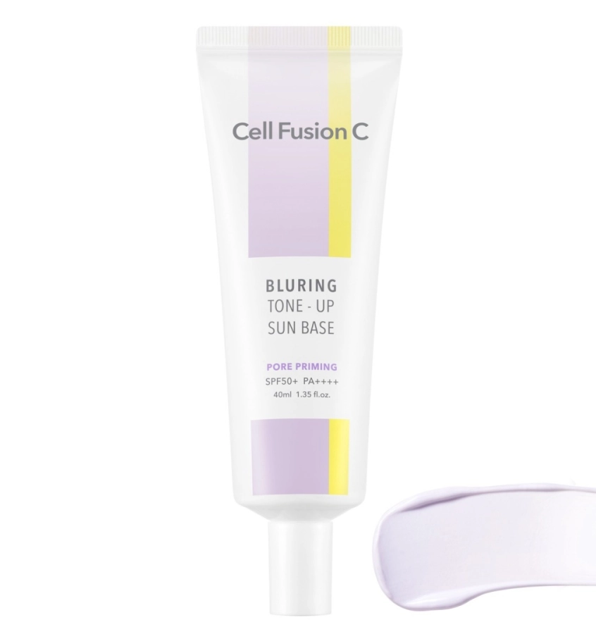 Cell Fusion C Bluring Sun Base SPF 50+/PA++++ Baza wygładzająca dla cer problematycznych z wysoką ochroną przeciwsłoneczną 40 ml