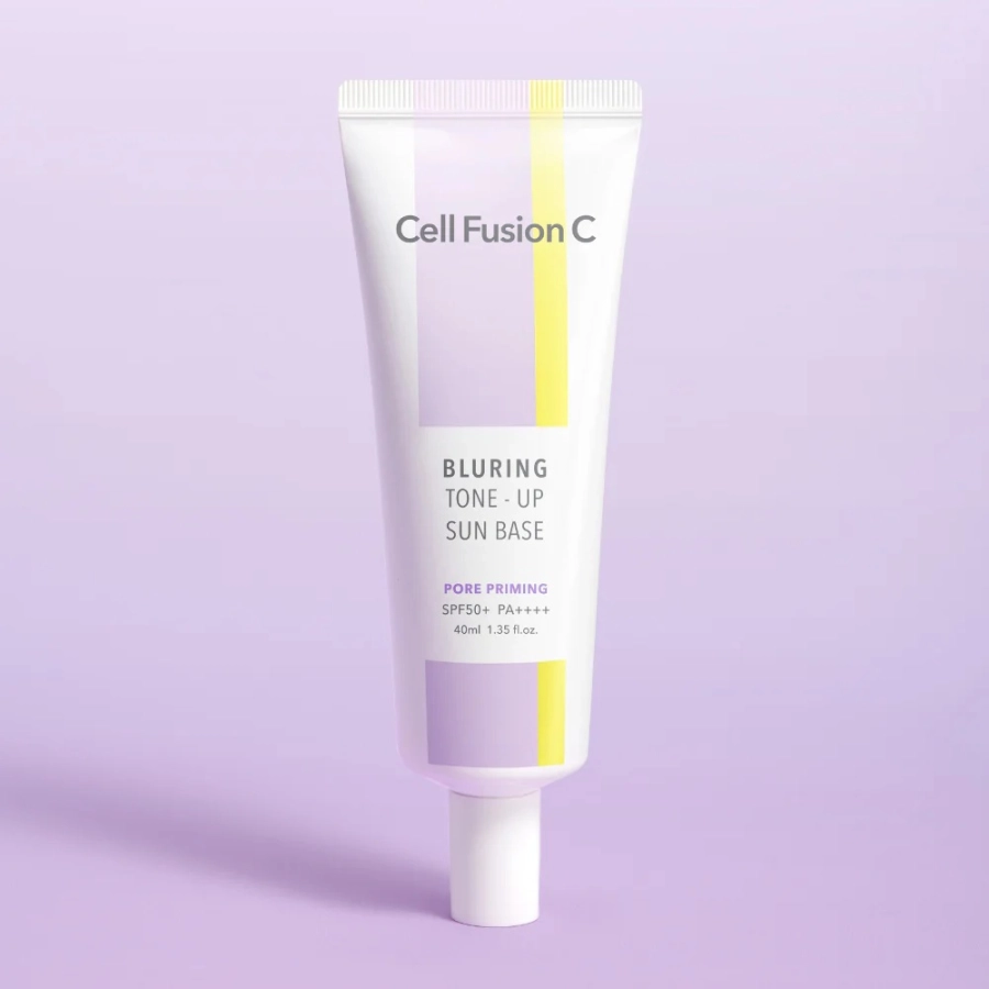 Cell Fusion C Bluring Sun Base SPF 50+/PA++++ Baza wygładzająca dla cer problematycznych z wysoką ochroną przeciwsłoneczną 40 ml