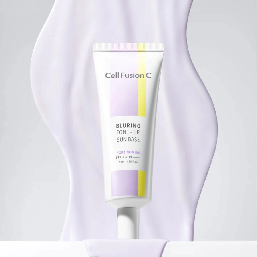 Cell Fusion C Bluring Sun Base SPF 50+/PA++++ Baza wygładzająca dla cer problematycznych z wysoką ochroną przeciwsłoneczną 40 ml